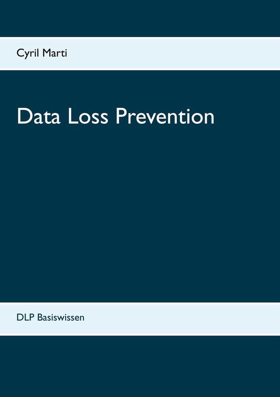 Data Loss Prevention - cover