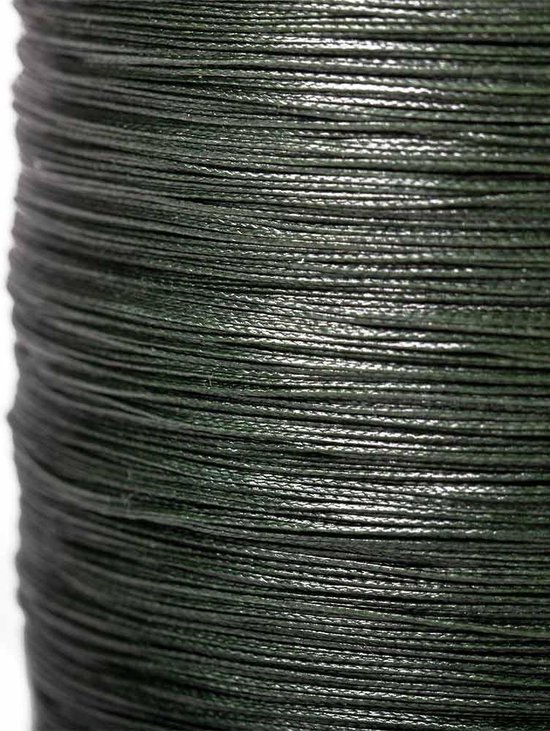 Faith OctoX8 Braided Line - Green - Gevlochten Lijn - 40lb - 0.25mm - 1000m - Groen van Faith — afbeelding 2