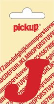 Pickup plakletter CooperBlack 40 mm - rood J
