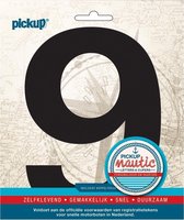 Pickup Nautic plakcijfer 150 mm - zwart 9