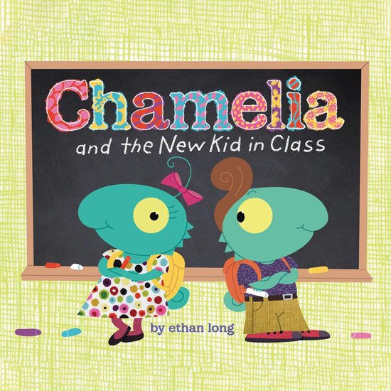 Chamelia and the New Kid in Class - cover