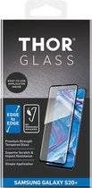 THOR Gehard Glas Screenprotector Geschikt voor Samsung Galaxy S20 Plus - Zwart
