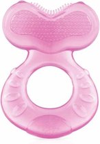 Nuby Bijtspeen Visvorm Junior 14,5 Cm Siliconen Roze