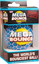 Wicked Stuiterbal Mega Bounce Xtr 7 Cm Rubber Blauw/wit