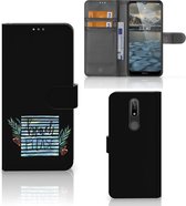 Nokia 2.4 Leuk Hoesje Boho Beach