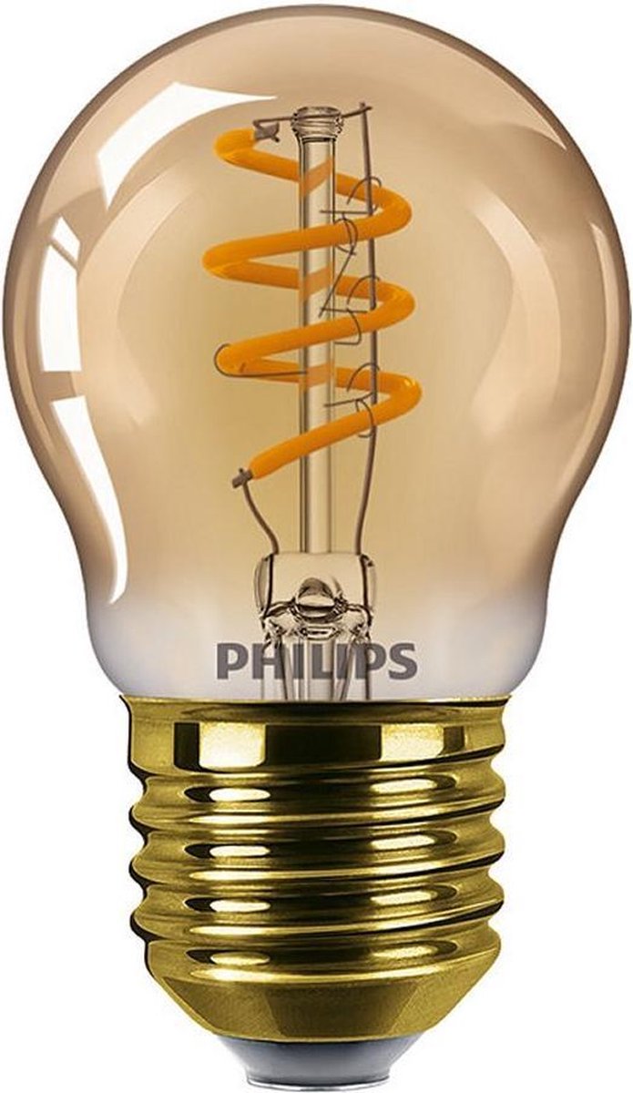 long Doelwit Plenaire sessie Philips Vintage LED Lamp 15W E27 Flame | bol.com