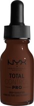 NYX Professional Makeup Total Control Pro Drop Foundation  -  TCPDF25 Deep Ebony - Foundation -