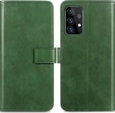 iMoshion Hoesje Geschikt voor Samsung Galaxy A72 Hoesje Met Pasjeshouder - iMoshion Luxe Bookcase - Groen