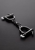 Adjustable Darby Style Handcuffs - Handcuffs - silver - Discreet verpakt en bezorgd