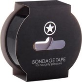 Non Sticky Bondage Tape - Black - Bondage Toys - black - Discreet verpakt en bezorgd