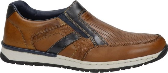 Rieker Heren Instappers - Cognac - Maat 46 | bol.com