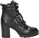 Red-Rag Dames Enkelboots 74370 - Zwart - Maat 37