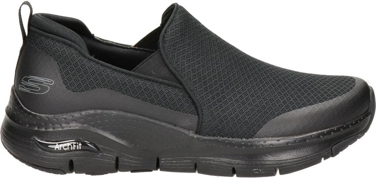 Skechers Arch FitBanlin Heren Instappers Black Maat 43