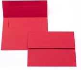Enveloppen Rood 14.6x11.1cm (50 stuks)