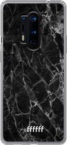 OnePlus 8 Pro Hoesje Transparant TPU Case - Shattered Marble #ffffff