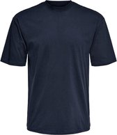 Only & Sons Basic Tee Tshirts - Tshirt - Heren - Navy - S