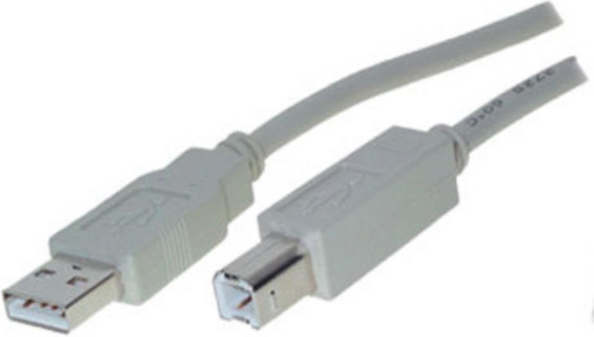 shiverpeaks BS77022 USB-kabel USB 2.0 1,8 m USB A USB B Grijs