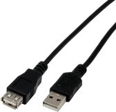 MCL MC922AMF-5M/N USB-kabel USB 2.0 USB A Zwart