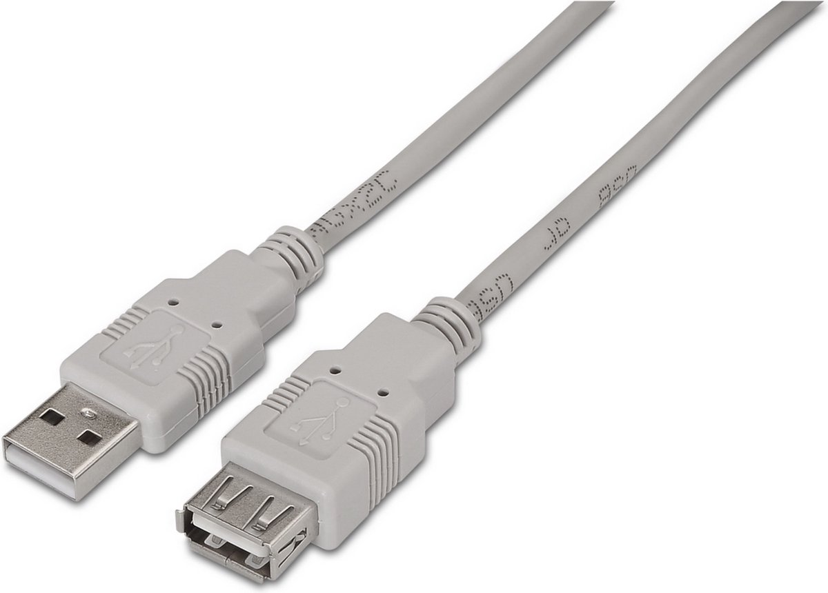 AISENS A101-0014 USB-kabel USB 2.0 3 m USB A Beige