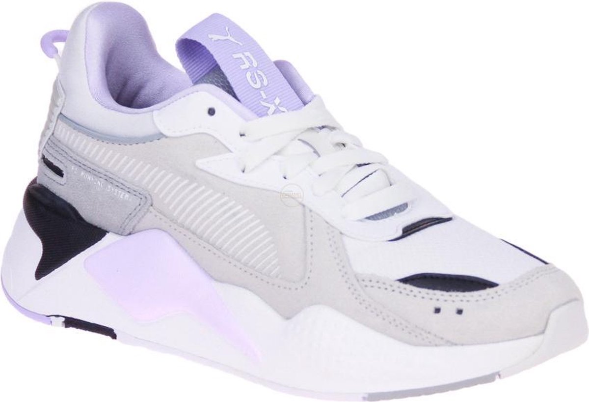 Puma RS-X Reinvent - Lage Sneakers - Beige-Lila - Maat 41 | bol.com