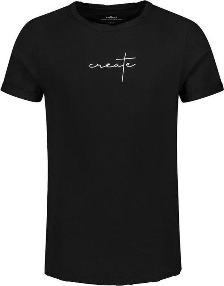 Collect The Label - Create T-shirt - Zwart - Unisex - M