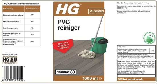 HG pvc floor cleaner 1 litre