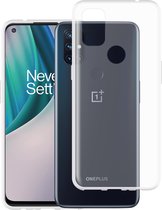 Cazy Oneplus Nord N10 hoesje - Soft TPU case - transparant