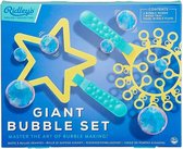Ridley's Games Bellenblaasset Junior Blauw/geel 4-delig