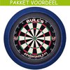 Afbeelding van het spelletje Dartbord Verlichting Voordeelpakket Basic + Advantage 501 + Dartbordverlichting Basic(Blauw)