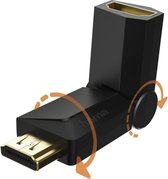 Hama HDMI-adapter Connector - Koppeling Rotatie