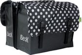 BECK Classic White Small Dots Dubbele Fietstas 46 Liter