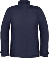 B&C Vrouwen/dames Premium Real+ Windproof Waterdicht Thermo-Isolated Jasje (Marineblauw)