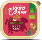 17x Edgard & Cooper Kuipje Vers Vlees Hondenvoer Bio Rund 100 gr NL-BIO-01