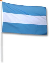 Vlag Argentinië 50x75 cm.