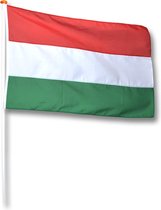 Vlag Hongarije 50x75 cm.