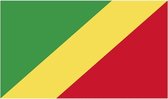 Vlag Congo (Brazzaville)  150 x 225 cm.