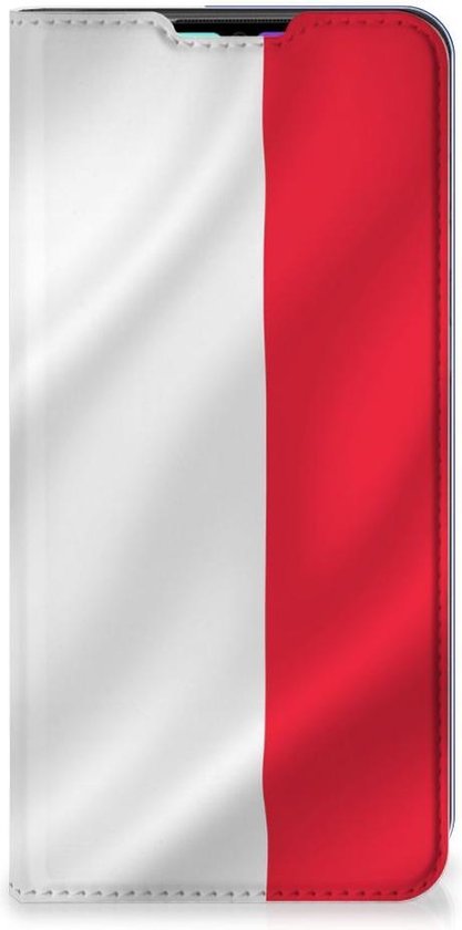 Bookcase Xiaomi Mi Note 10 Lite Smart Cover Drapeau Français