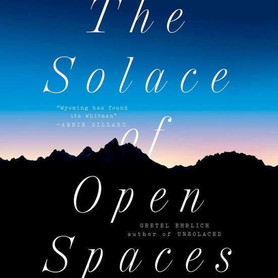 The Solace of Open Spaces - cover