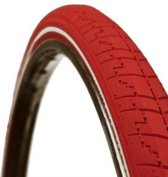 Dutch Perfect No Puncture - Buitenband Fiets - 40-635 / 28 x 1 1/2 inch - Rood