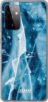 6F hoesje - geschikt voor Samsung Galaxy A72 -  Transparant TPU Case - Cracked Ice #ffffff