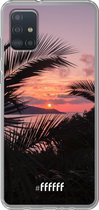 6F hoesje - geschikt voor Samsung Galaxy A52 - Transparant TPU Case - Pretty Sunset #ffffff