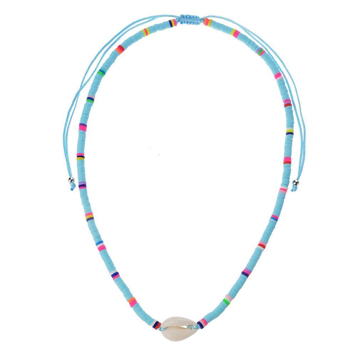 Juleeze Halsketting Dames JZNL0162T  - Groen Kunststof Ketting Dames op Prijzenvolger.com