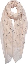 Clayre & Eef sjaal 70x180cm beige