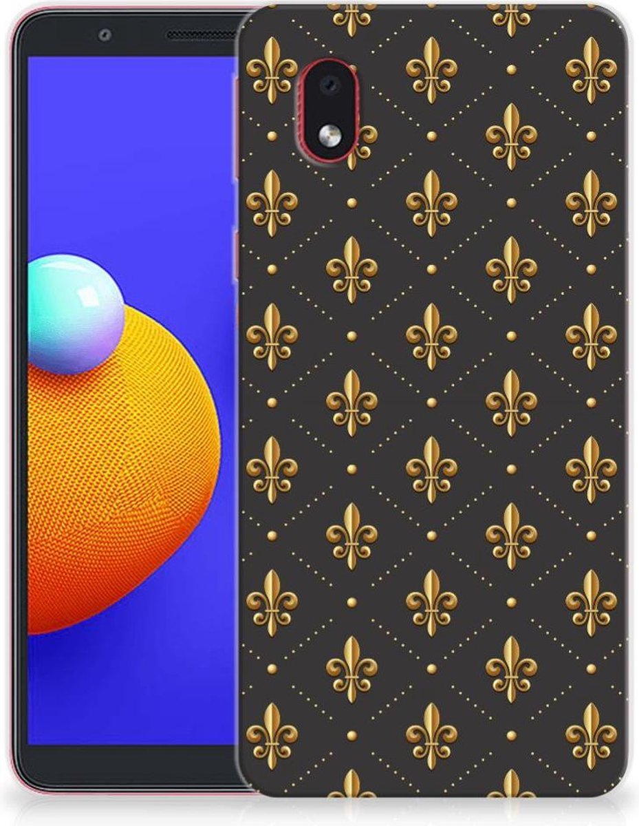 Samsung Galaxy A01 Core TPU bumper Franse Lelie