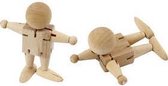 Elastiek figuur, h: 8 cm, china berry, 5stuks