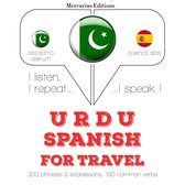 ہسپانوی میں سفر الفاظ اور جملے