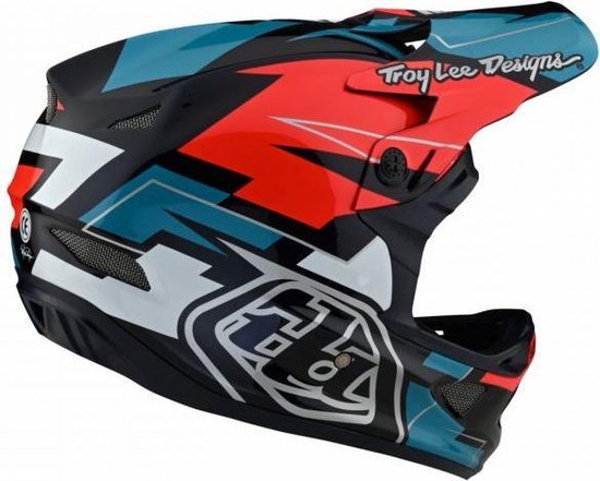 Casque BMX Troy Lee Designs D3 vertigo blue - Taille: L | bol