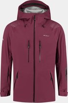 Cortazu Mountain Hard Shell Jas  Rood | Heren warme outdoor jas waterdicht & winddicht met capuchon