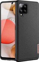 Dux Ducis Fino Series Samsung Galaxy A42 Hoesje Backcover Zwart