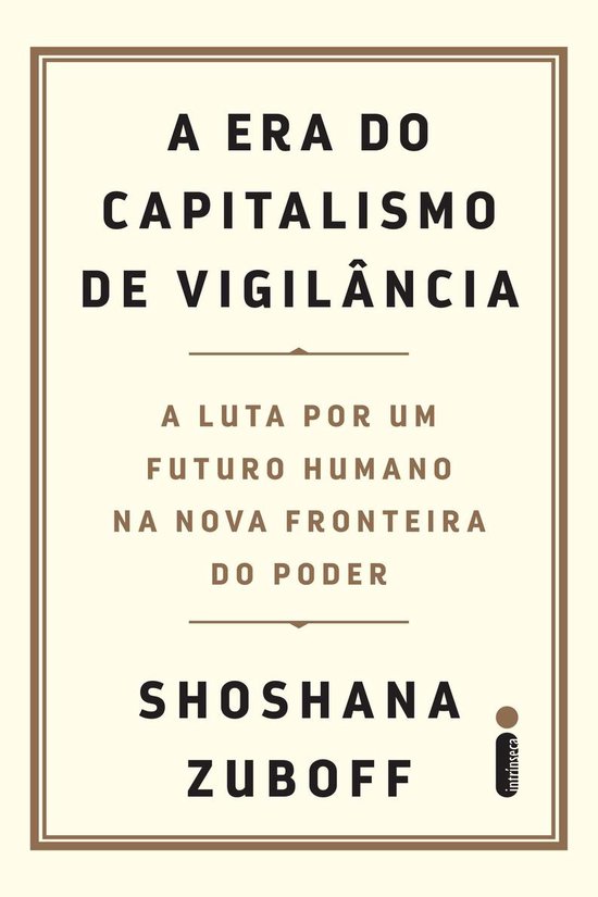 A era do capitalismo de vigilância - cover